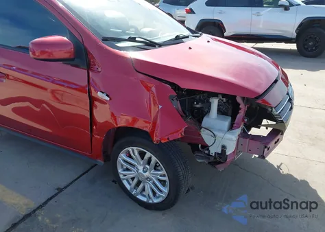 2024 Mitsubishi Mirage G4 Black Edition/Es/Le from USA, damaged, VIN ML32FUFJ6RHF00585